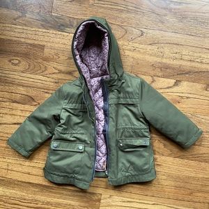 Toddler girls fall jacket- 2 piece